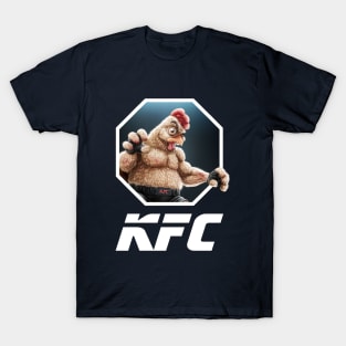 KFC Fighter Logo White T-Shirt